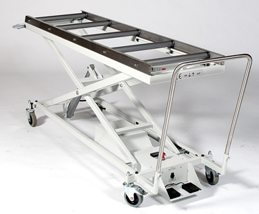 Side loading hydraulic trolley H cm 165-1