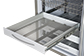 Pull-out aluminum drawer without dividers for models 170-200-250-400-3
