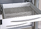 Pull-out aluminum drawer without dividers for model 500-4