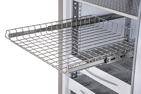 Extractible Stainless steel wire drawer for models 700-1500-1
