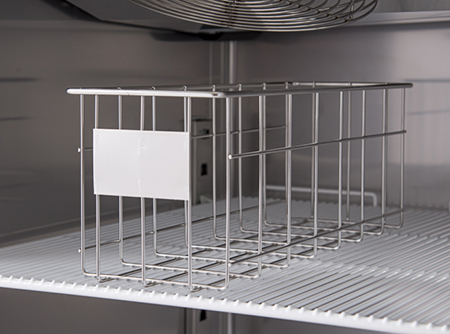 Stainless steel wire rack cm 14 x 42 x 15 H (max. 3 on each shelf)-1
