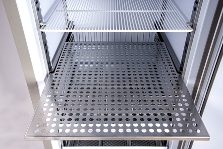 Perforated stainless steel shelf for models 700-1500-2