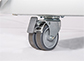 Wheels kit (2 with brakes) for mod. 700-2